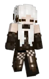 crowshead and zeus Minecraft skin — Slim model