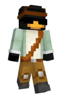 Front of CREFlZZ's skin
