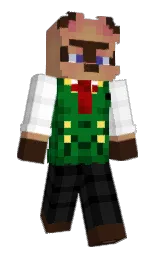 Falopeada's Minecraft skin wearing the Migrator cape