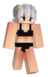 cod gray and silver Minecraft skin — Classic model — first worn by 1stMatt