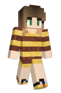 Front of RoseaMarie's skin