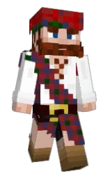 Damizzle's Minecraft skin wearing the Migrator cape