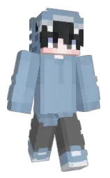 rock blue and nepal Minecraft skin — Classic model