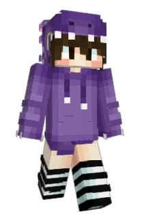 Front of Aewie's skin