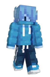 Front of Dewubaroo's skin