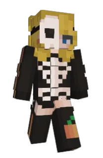 Front of JMMR1's skin