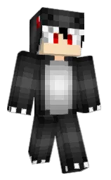 mine shaft and cod gray Minecraft skin — Classic model