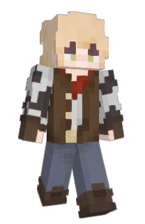 Front of Emelium's skin