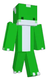 SquishieDragon's Minecraft skin wearing the 15th Anniversary cape