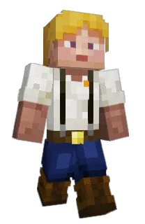 Front of luigita's skin