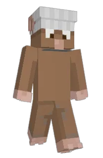 Front of MaleHobo's skin