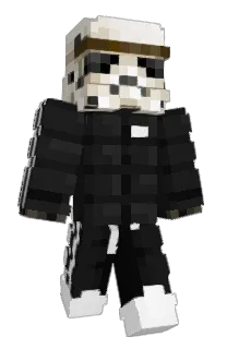 Front of Dewajs's skin