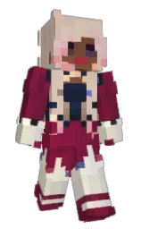 akaroa and black Minecraft skin — Slim model — first worn by gothiqque