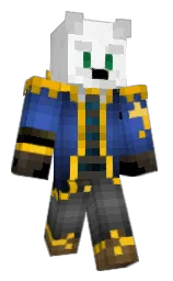 Bobnet45's Minecraft skin wearing the Common cape