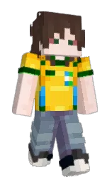 cinderella and english walnut Minecraft skin — Slim model — first worn by gostose