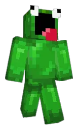 AppleMuncher31's Minecraft skin wearing the Pan cape