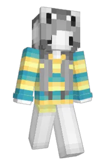 Front of verehrt's skin