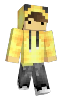 Front of butter_milkshake's skin