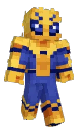 saffron and mustard Minecraft skin — Classic model