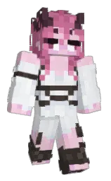 MimzyMoon's Minecraft skin wearing the Migrator cape