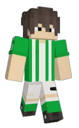 black and pancho Minecraft skin — Classic model — first worn by SrHibisco