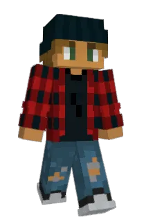 Front of Minecraft skin