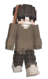 sand dune and coffee Minecraft skin — Slim model — first worn by lil