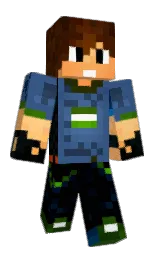 BakkiN2389's Minecraft skin wearing the Migrator cape