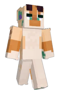 Front of Wollfen's skin
