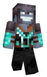 lynch and slate gray Minecraft skin — Classic model