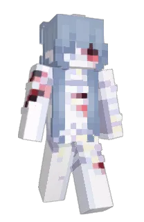 Front of Mixziie's skin