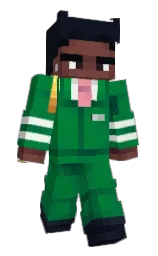 Braeden08's Minecraft skin wearing the Common cape