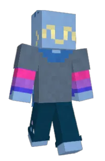 Front of Pebletz's skin