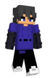Johannii_'s Minecraft skin wearing the Purple Heart cape