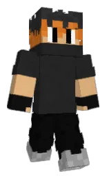 white and mine shaft Minecraft skin — Classic model — first worn by duduca2903