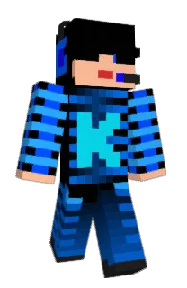 Front of KentaGamesYT's skin