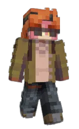 Checking_play's Minecraft skin wearing the MCC 15th Year cape