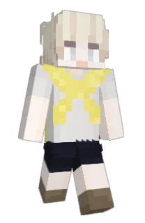 Front of bedwra's skin