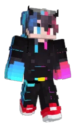 Tommcool7712's Minecraft skin wearing the Aurora cape