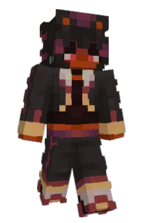 Front of Geoxro's skin