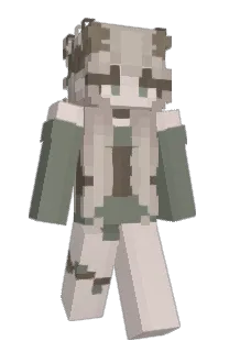 Front of Veliara's skin