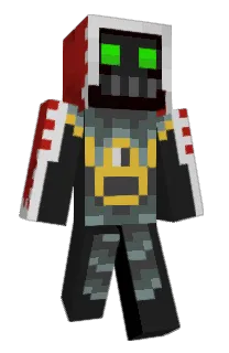 Front of Ercagni's skin