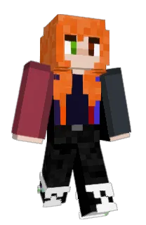 Front of merziepan's skin