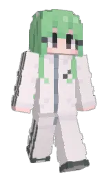 Slim Minecraft skin
