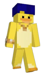bright sun and ultramarine Minecraft skin — Slim model — first worn by SOYSSSAUCE