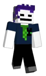 white and blue zodiac Minecraft skin — Classic model — first worn by SquirmyCarp420