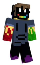 goldenrod and pickled bluewood Minecraft skin — Classic model