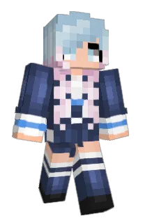 Front of hanablu's skin