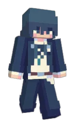 rhino and cloud burst Minecraft skin — Slim model — first worn by Damiot
