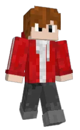 RedFurd's Minecraft skin wearing the Migrator cape